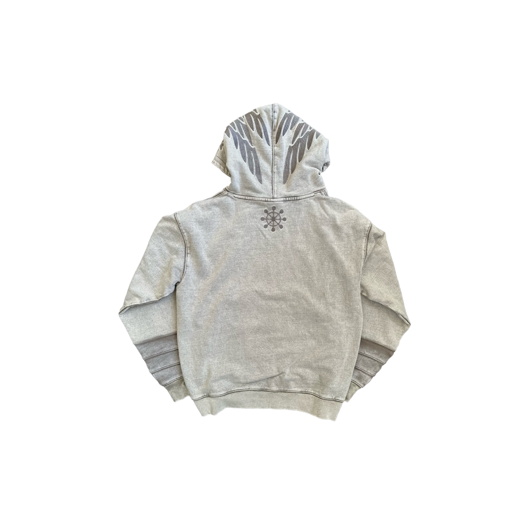 Ten Shadows Grey Hoodie
