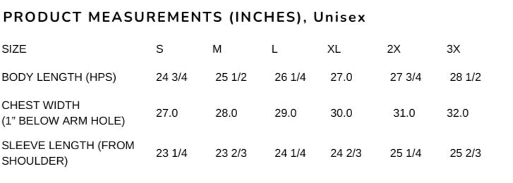 Cropped Heavyweight Natural Hoodie-size_chart